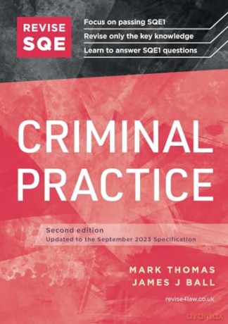 Revise SQE Criminal Practice: SQE1 Revision Guide 2nd ed - Mark Thomas [KSIĄŻKA]