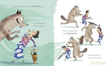 Revolting Rhymes: Little Red Riding Hood and the Wolf: A new picture book featuring Roald Dahl's original rhyme - Dahl Roald [KSIĄŻKA]