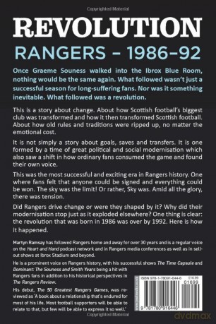 Revolution: Rangers (1986-92) - Mr Martyn F. Ramsay [KSIĄŻKA]