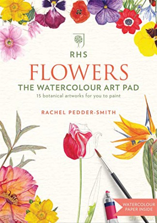 RHS Flowers The Watercolour Art Pad - Rachel Pedder-Smith [KSIĄŻKA]