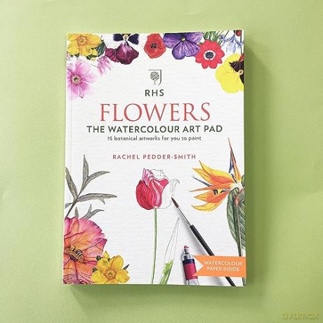 RHS Flowers The Watercolour Art Pad - Rachel Pedder-Smith [KSIĄŻKA]
