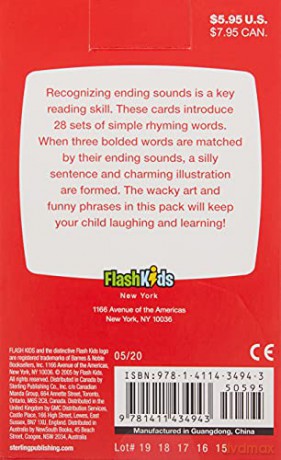 Rhyming Words (Flash Kids Flash Cards) - Flash Kids Editors [KSIĄŻKA]