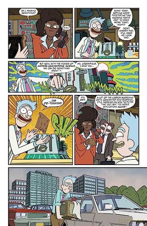 Rick and Morty Deluxe Double Feature: Vol 3 - Magdalene Visaggio [KSIĄŻKA]