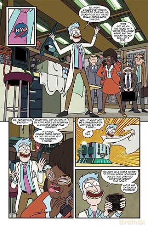 Rick and Morty Deluxe Double Feature: Vol 3 - Magdalene Visaggio [KSIĄŻKA]