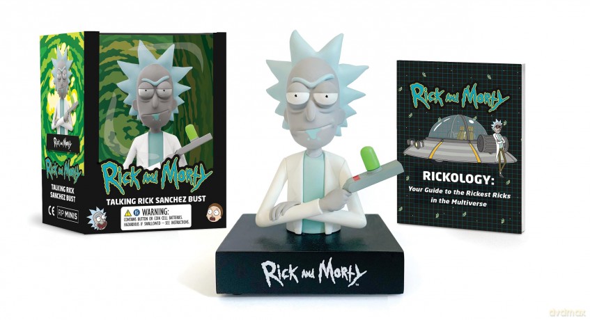 Rick and Morty Talking Rick Sanchez Bust (Rp Minis) - Running Press [FIGURKA]