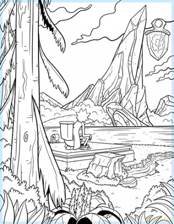 Rick and Morty: Sometimes Science Is More Art Than Science: The Official Colouring Book - Titan Books [KOMIKS]