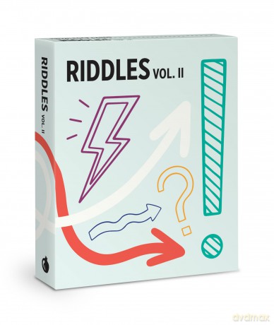 Riddles Vol. 2 Quiz Deck - Pomegranate Communications [KSIĄŻKA]