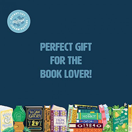 Ridley's Books of the World Bucket List Jigsaw [PUZZLE]