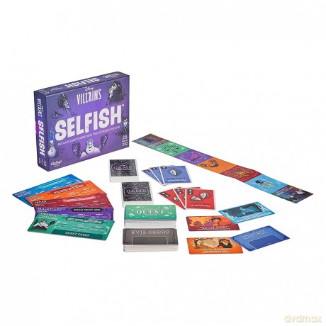 Ridley's DSY004 Selfish Disney Villains Strategy Game, A5, Multicolour [KSIĄŻKA]
