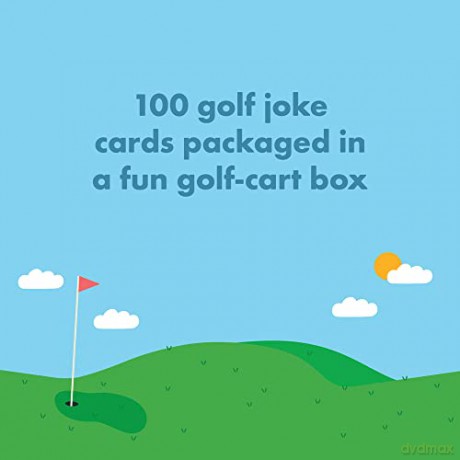 Ridley's Games JOK020 Golf Box of Jokes, Multicoloured, One Size [KSIĄŻKA]