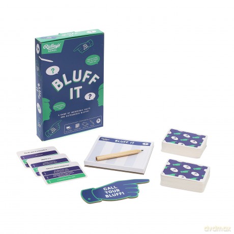 Ridley's Games Room | Bluff It Trivia Game | Good Family Fun - Ridley's Games [KSIĄŻKA]