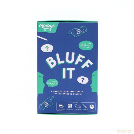 Ridley's Games Room | Bluff It Trivia Game | Good Family Fun - Ridley's Games [KSIĄŻKA]