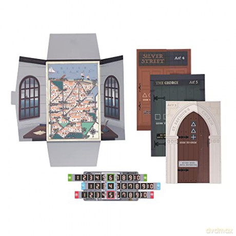 Ridley's Games Timescape Saving Shakespeare | Escape Room Adventure | Age 12+ | 1+ Players | 90 Minutes of Fun Family Board Game for Game Night, Party Game for Adults and Kids [KSIĄŻKA]