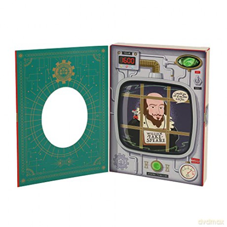 Ridley's Games Timescape Saving Shakespeare | Escape Room Adventure | Age 12+ | 1+ Players | 90 Minutes of Fun Family Board Game for Game Night, Party Game for Adults and Kids [KSIĄŻKA]