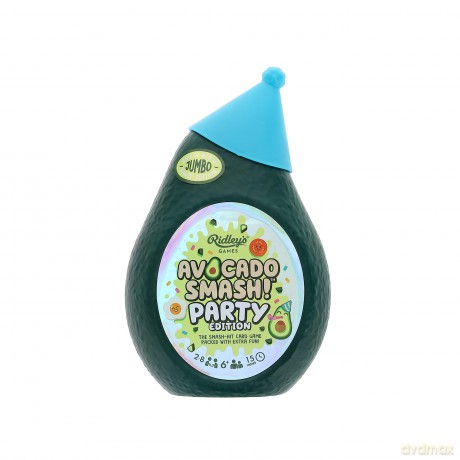 Ridley's GME085 Avocado Smash Party Card Game, Green, A5 [KSIĄŻKA]