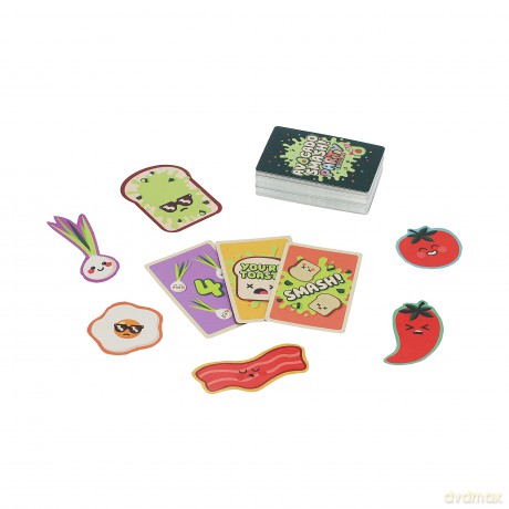 Ridley's GME085 Avocado Smash Party Card Game, Green, A5 [KSIĄŻKA]