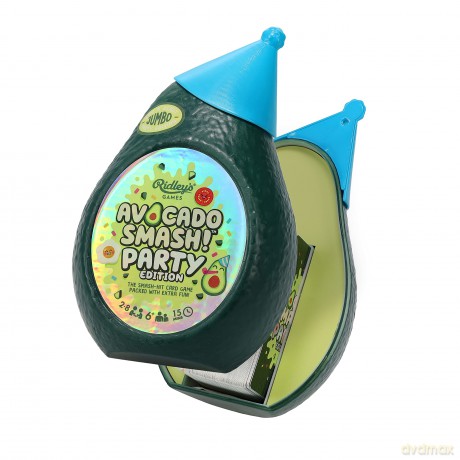 Ridley's GME085 Avocado Smash Party Card Game, Green, A5 [KSIĄŻKA]