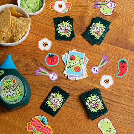 Ridley's GME085 Avocado Smash Party Card Game, Green, A5 [KSIĄŻKA]