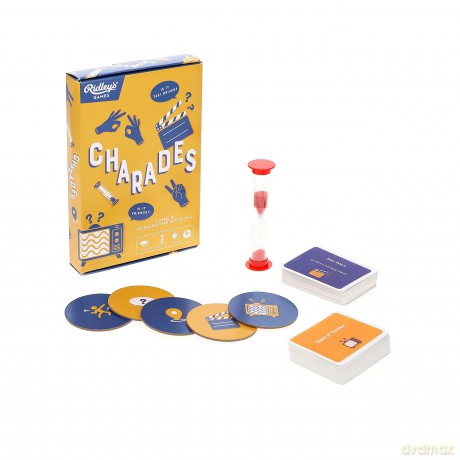 Ridleys GME088 Charades Game, Multicoloured, One Size - Ridleys [KSIĄŻKA]