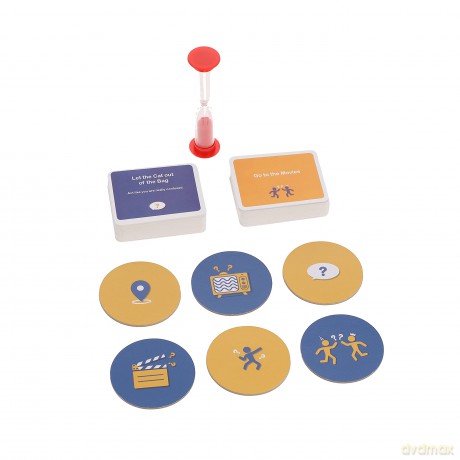 Ridleys GME088 Charades Game, Multicoloured, One Size - Ridleys [KSIĄŻKA]