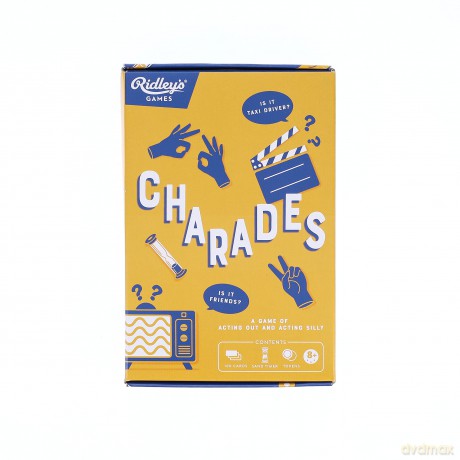 Ridleys GME088 Charades Game, Multicoloured, One Size - Ridleys [KSIĄŻKA]