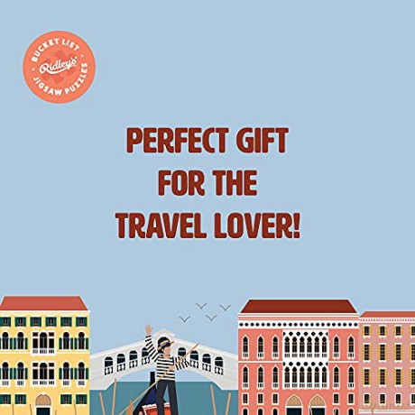 Ridley's JIG060 Jigsaw Puzzle, 50 awe-Inspiring Travel Destinations [PUZZLE]