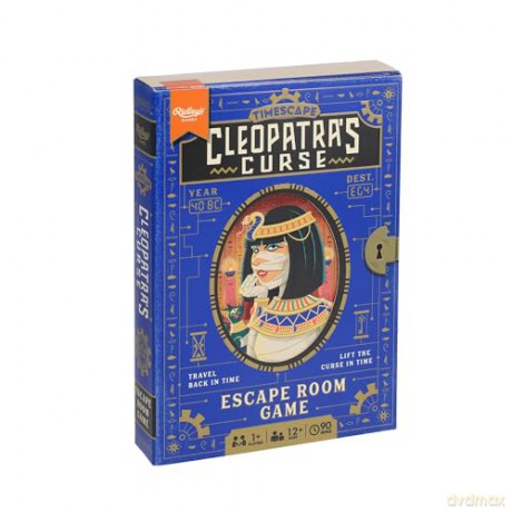 Ridley's Timescape - Cleopatra's Curse: An Escape Room Game - Ridley's Games [KSIĄŻKA]
