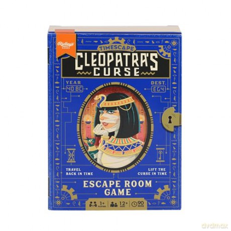 Ridley's Timescape - Cleopatra's Curse: An Escape Room Game - Ridley's Games [KSIĄŻKA]