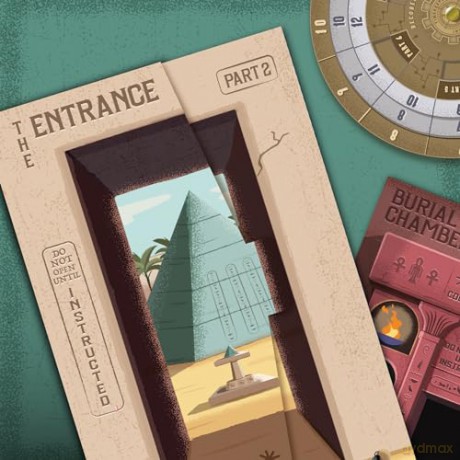Ridley's Timescape - Cleopatra's Curse: An Escape Room Game - Ridley's Games [KSIĄŻKA]