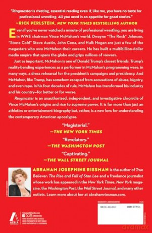 Ringmaster: Vince McMahon and the Unmaking of America - Abraham Josephine Riesman [KSIĄŻKA]