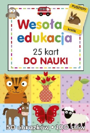 Wesoła Edukacja. 25 Kart Do Nauki [KSIĄŻKA]