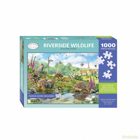 Riverside Wildlife 1000 Piece Jigsaw [PUZZLE]