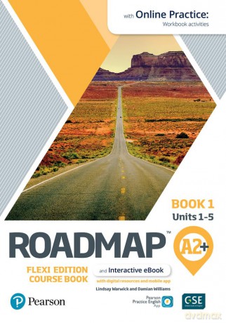 Roadmap A2+ Flexi Edition Course Book 1 with eBook and Online Practice Access - Lindsay Warwick [KSIĄŻKA]