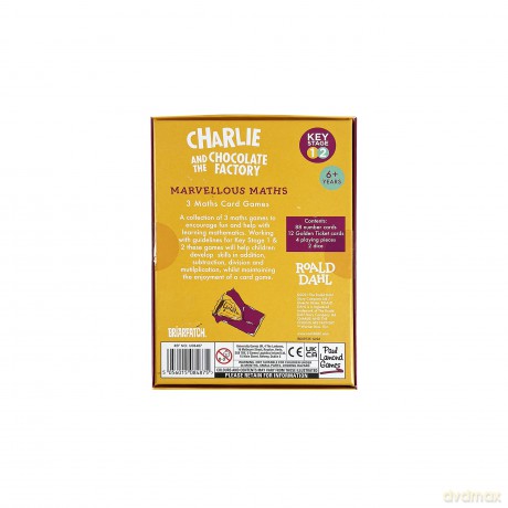 Roald Dahl Charlie and the Chocolate factory Marvellous Maths Educational Game [KSIĄŻKA]