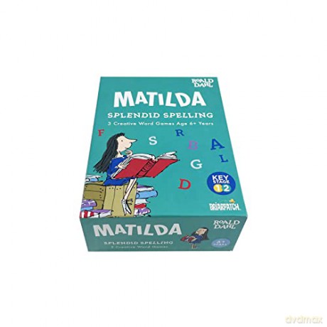 Roald Dahl U08486 Matilda Splendid Spelling Educational Word Game [KSIĄŻKA]