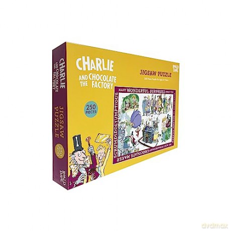 Roald Dahl U08495 Charlie and the Chocolate Factory 250 piece Jigsaw Puzzle [PUZZLE]