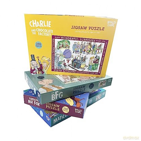 Roald Dahl U08495 Charlie and the Chocolate Factory 250 piece Jigsaw Puzzle [PUZZLE]