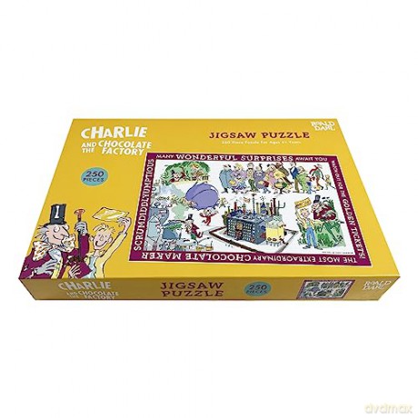 Roald Dahl U08495 Charlie and the Chocolate Factory 250 piece Jigsaw Puzzle [PUZZLE]
