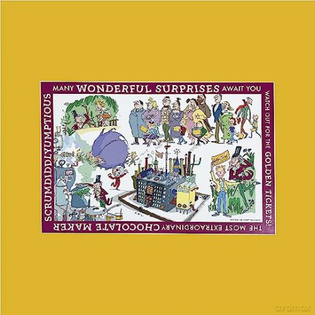 Roald Dahl U08495 Charlie and the Chocolate Factory 250 piece Jigsaw Puzzle [PUZZLE]