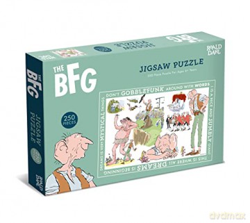 Roald Dahl UO8492, BFG Big Friendly Giant, 250 piece Jigsaw Puzzle [PUZZLE]