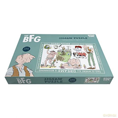 Roald Dahl UO8492, BFG Big Friendly Giant, 250 piece Jigsaw Puzzle [PUZZLE]