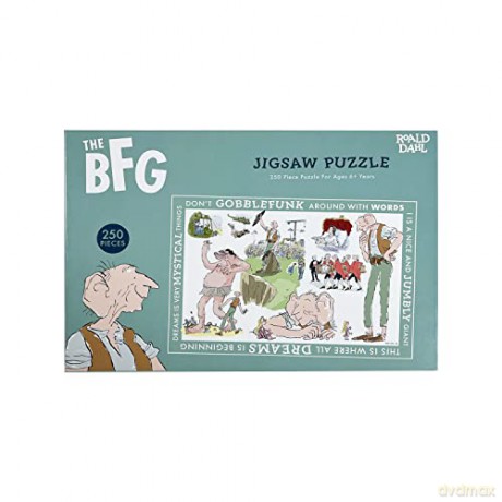 Roald Dahl UO8492, BFG Big Friendly Giant, 250 piece Jigsaw Puzzle [PUZZLE]