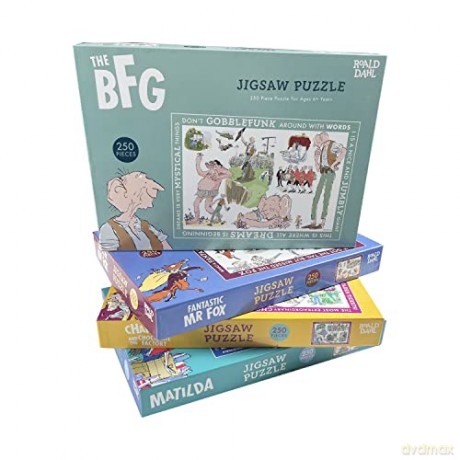 Roald Dahl UO8492, BFG Big Friendly Giant, 250 piece Jigsaw Puzzle [PUZZLE]