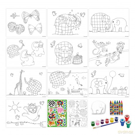 Robert Frederick Art Activity Set, Paper, Multicoloured, One Size [KSIĄŻKA]