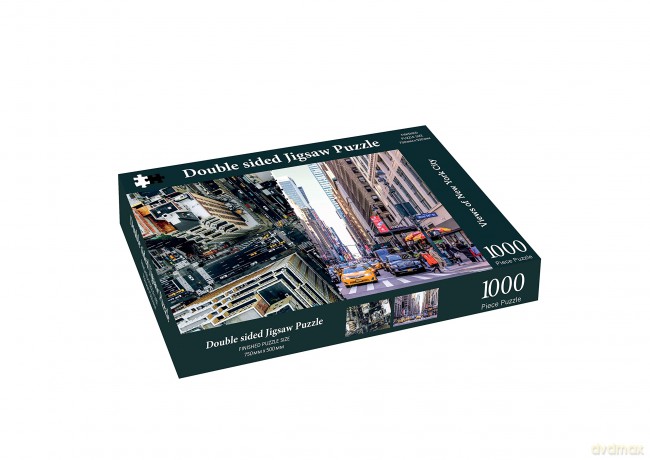 Robert Frederick, Views of New York, 1000 Piece Double-Sided Jigsaw Puzzle [PUZZLE]