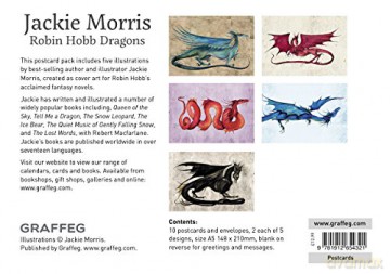 Robin Hobb Dragons Postcard Pack - n/a [KSIĄŻKA]