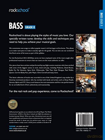 Rockschool Bass - Grade 8 (2012-2018) [KSIĄŻKA]
