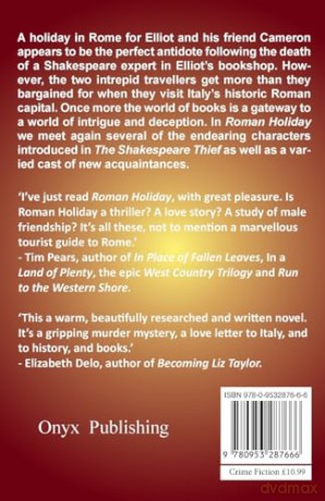 Roman Holiday: An Elliot Todd Mystery: 2 (Elliot Todd Mysteries) - Lionel Ward [KSIĄŻKA]