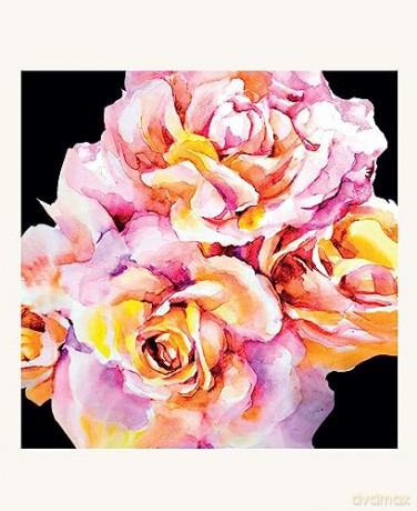Romantic Roses, 16 Note Cards: 8 Illustrations of Painted Roses - Blank Cards With Envelopes in a Keepsake Box - Tuttle Studio [KSIĄŻKA]