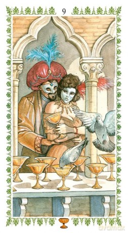 Romantic Tarot: 78 full colour cards and instruction booklet - Emanuela Signorini [KSIĄŻKA]